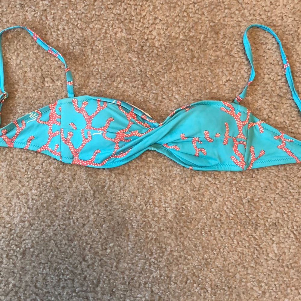 Lilly Pulitzer bikini top blue size xs